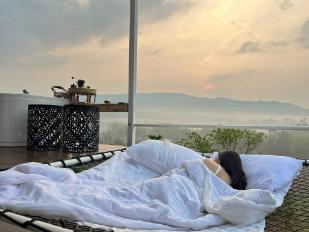 เปลญวนวิวภูเขา